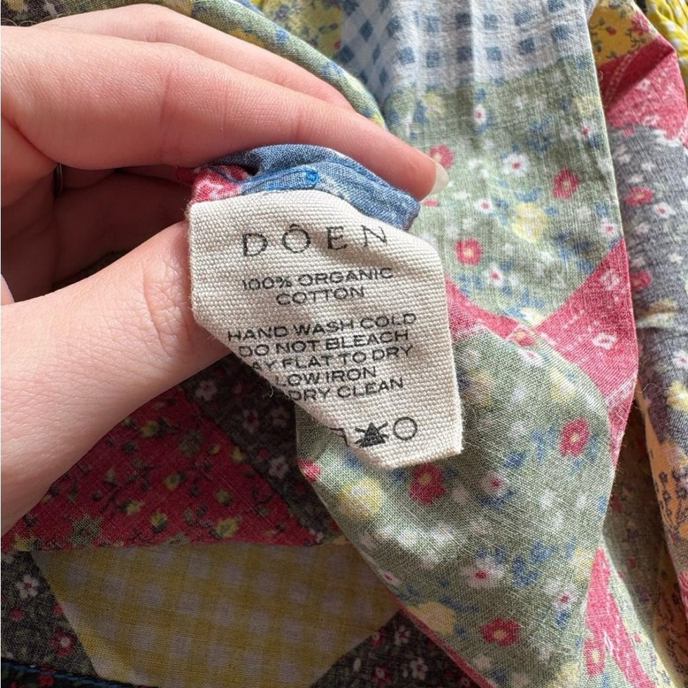 EUC Doen Alida patchwork top - Picture 3 of 3
